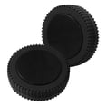thumbnail image 1 of FOMIYES 2Ud Giratorias Plásticas Negras De Con Movilidad Y Durabilidad Superior, 1 of 7