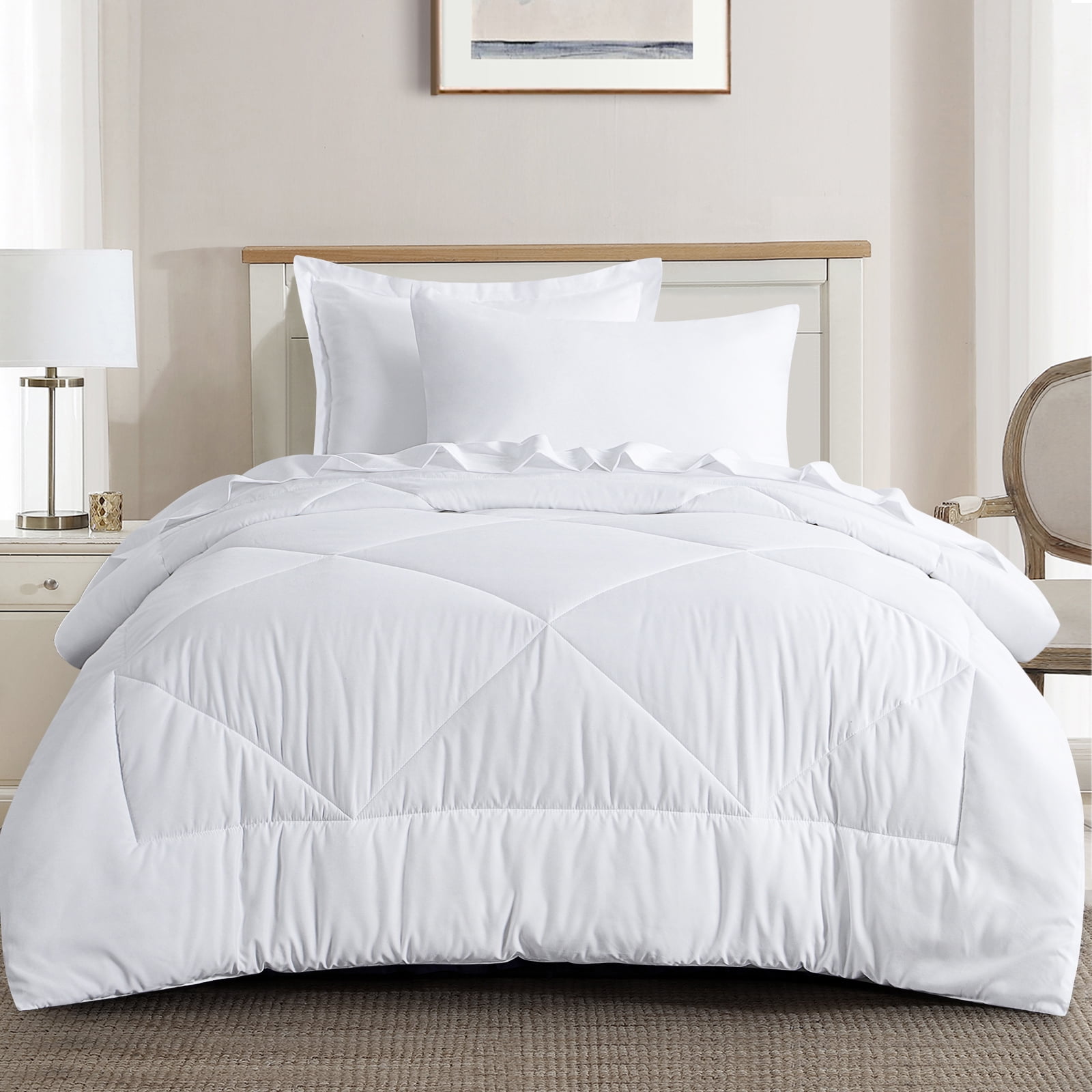 RUIKASI Twin Bed in a Bag 5 Pieces Twin Size Comforter Set for Kids