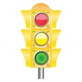 thumbnail image 2 of Vector Traffic Light Green Wall Decal by Wallmonkeys Peel and Stick Graphic (24 in H x 13 in W) WM101668, 2 of 4