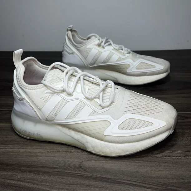 Ad-id-as Ultra Originals ZX 2K Boost Triple White GY2681 Shoes Mens US Size 6