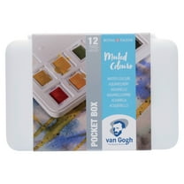 Van Gogh Watercolor Pan Set, 12-Colors, Muted Colors