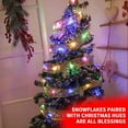 thumbnail image 5 of Hmgxay 13.9Ft Christmas Ribbon Lights, LED Bow String Lights for Holiday Decorations, Decorative Luminous Ribbons for Christmas Trees, DIY Lace Ornaments for Festive Events, 5 of 6