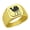 Gold, variant on Kangaroo Stainless Steel Signet Ring