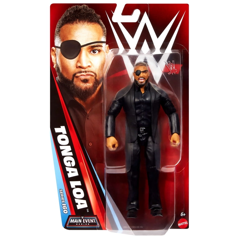 WWE Tonga Loa Action Figure, Main Event Series 160, 6-inch