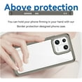 thumbnail image 2 of Case for Xiaomi Mi 13 Phone Case Slim Dropproof [Defend from Drop/Scratch/Slip/Fingerprint] Clear Acrylic Hard Back Soft TPU Bumper Hybrid Phone Cover for Xiaomi Mi 13-Crystal Black, 2 of 16