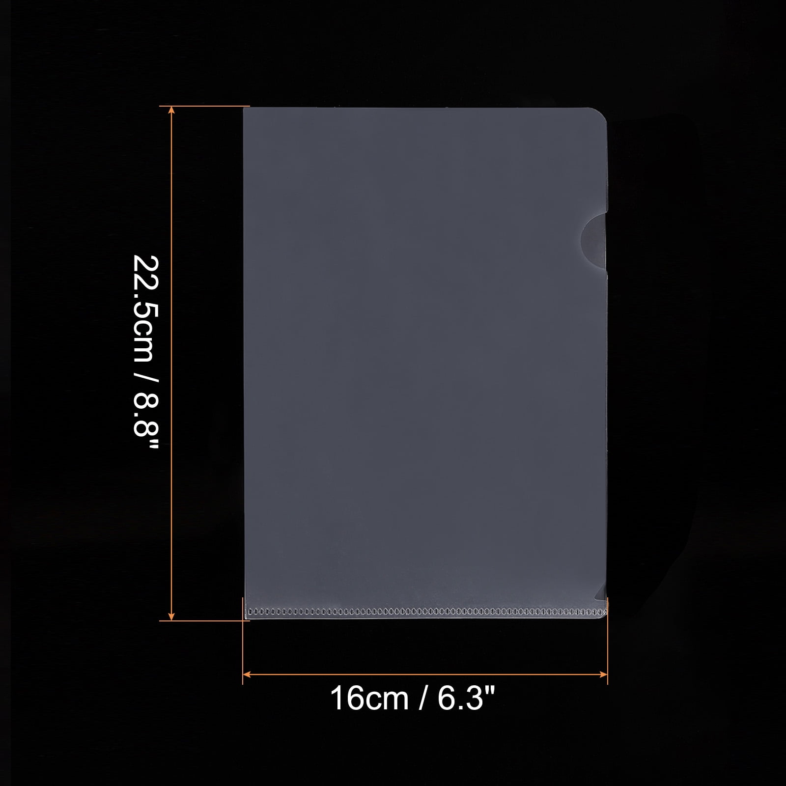 Unique Bargains L Type Folders File Project Pockets Transparent