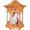 Light Wood Grain, variant on Chinese Lantern Diffuser Night Light 160ml Dual Mist Warm Cool LED Dark Wood for HomeLight Wood Grain
