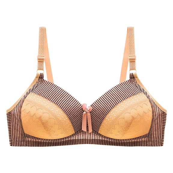 Viikei Bras for Women Sports Bras Wirefree Solid Color Comfortable Hollow Out Lingerie