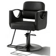 thumbnail image 2 of Artist Hand Heavy Duty Hydraulic Barber Chair All Purpose Salon Spa Beauty Hair Styling(Black), 2 of 10