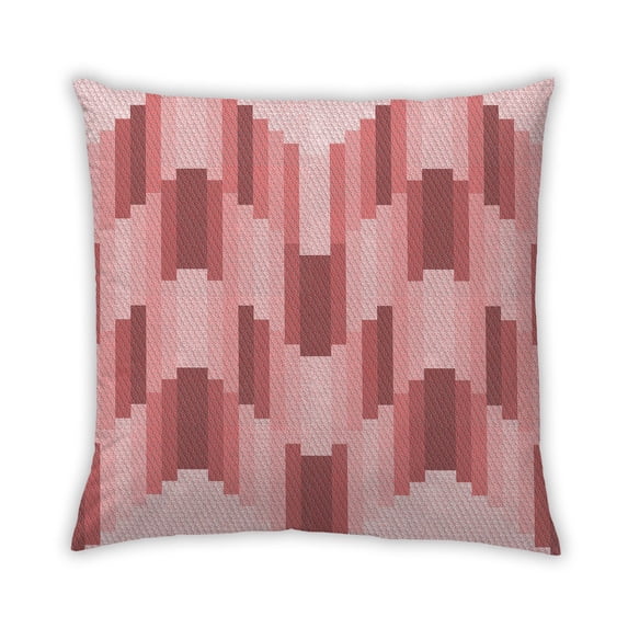 Ahgly Company Outdoor Square Contemporary Throw Pillow, 18 inch by 18 inch
