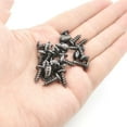 thumbnail image 5 of (1kg) Black Zinc Flat Head Iron Self -Attack Screw M4X16mm., 5 of 5