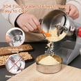thumbnail image 3 of Electric Grain Mill Grinder 800g 2400W 110V Spice Herb Grinder Stainless Steel for Kitchen Home and Commercial, 3 of 10
