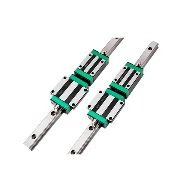 Linear Rail Guide 2pcs + 4 Pcs Linear Slides Carriage