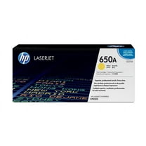 HP 650A Yellow Original LaserJet Toner Cartridge, ~15,000 pages, CE272A
