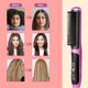thumbnail image 4 of Straightening Comb - 2-in-1 Ceramic Hot Brush Straightener with Auto-Off & Anti-Scald, Fast Heating for Thick Hair, Home, Salon & Travel, 4 of 5