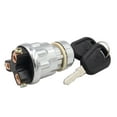 thumbnail image 1 of Interruptor de arranque de llave de encendido universal con 2 llaves/12 V 3 cables para remolque/coche/motocicleta/barcos/tractor shamjiam Interruptor de arranque, 1 of 8