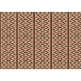thumbnail image 1 of Ahgly Company Indoor Rectangle Patterned Saffron Red Area Rugs, 7' x 10', 1 of 6