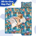 thumbnail image 4 of Basset Hound Dog and Flower-1 Toddler Nap Mats for Kids Preschool,Sleeping Mat Bag or Kids,Toddler Sleeping Bag,Toddler Nap Mat or Daycare, 4 of 6