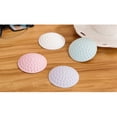 thumbnail image 4 of RUNROTOO Patins de Pare-Chocs Ronds Protection de Serrure de Porte Blanc 1Pcs, 4 of 5