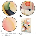 thumbnail image 3 of Designart Pastel Minimalist Multi Shape Art III Canvas Wall Art, 3 of 5