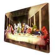Pocket Monsters Last Supper 16 X 35 in Playmat w/ Stitched Edging for TCG