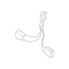 Genuine OE Kia Buckle End - 0K32A-57720A08
