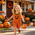 thumbnail image 2 of 18-24 Months Newborn Preemie One-Piece Jumpsuit Toddler Halloween Outfit Pumpkin Boys Girls Overalls Fall Clothes Halloween Pajamas Orange Bodysuit Baby Gift, 2 of 8