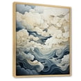 thumbnail image 2 of Designart "Grey Skies with Clouds I" Clouds Floater Framed Wall Decor, 2 of 7