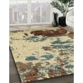 thumbnail image 2 of Ahgly Company Indoor Rectangle Abstract Yellow Abstract Area Rugs, 8' x 12', 2 of 6