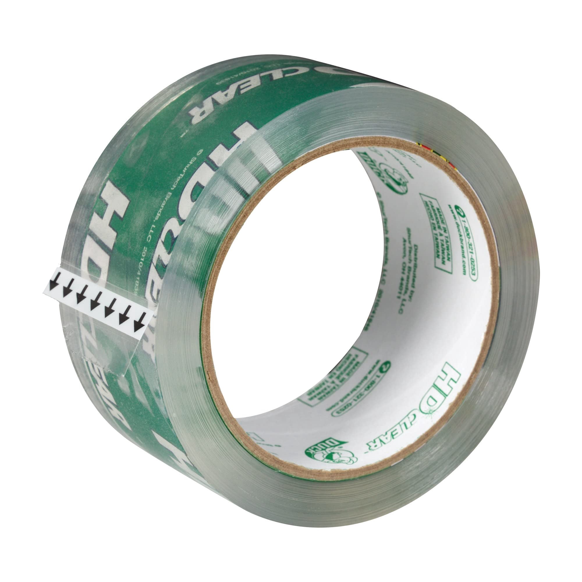 Duck HD Clear Packing Tape, 1.88 in x 55 yd, 24 Rolls