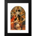 thumbnail image 2 of Andrés de la Concha 13x18 Black Modern Framed Museum Art Print Titled - Saint Cecilia (16th Century), 2 of 5