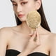 thumbnail image 4 of Espejo portátil con mango retro tallado para maquillaje de mujer (oro rosa), 4 of 7