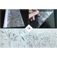 thumbnail image 5 of Window Privacy Film No Glue Glass Film Shower Door Privacy Window Film 3D Tulip Self-Adhesive Static Sun Blocked Glass Film Window Clings Covering, 5 of 6