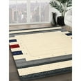 thumbnail image 2 of Ahgly Company Indoor Rectangle Contemporary Golden Blonde Gold Solid Area Rugs, 7' x 9', 2 of 6