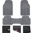 thumbnail image 2 of BDK Car Floor Mats with Cargo Mat, All Around Utitliy Trunk Mat, 3 Colors, 2 of 9