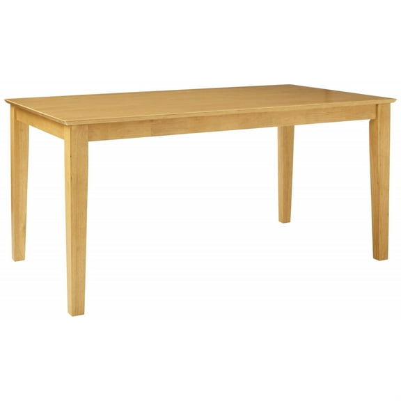 CAVA7-OAK-C 7 Pc Dining room set - Kitchen dinette Table and 6 Dining Chairs