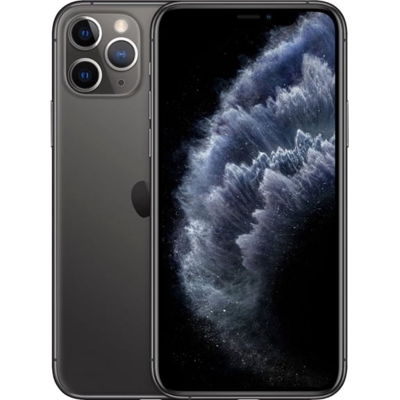 Pre-Owned Apple iPhone 11 Pro A2160 64GB Space Gray Fully Unlocked Smartphone ( Fair)