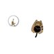 thumbnail image 5 of Estatua de niña, figura de mujer, reloj de pared decorativo de gato, reloj colgante de pared de madera, decoración moderna, material de resina acrílic, 5 of 8