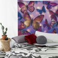 thumbnail image 2 of RKSupls Vertical Tapestry Wall Hanging, Butterfly Tapestry Wall Decor for Bedroom, Dorm Room, Living Room, Apartment, College Dorm Home Decor, 2 of 5