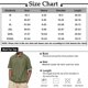 thumbnail image 3 of Men's Summer Solid Color T-shirt With A 3 Button Open Collar And Button Up Short Sleeved Top L, 3 of 5