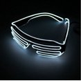 thumbnail image 1 of Neon LED Light Up Shutter EL Wire Glasses Glow Frame Dance Party Nightclub NEW Random Color, 1 of 4