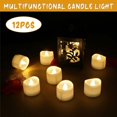 thumbnail image 3 of Electronic Candle Lamp with Corrugated Small Tea Wax Timer Function Candle Lamp, 3 of 9