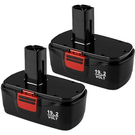 2 Pack 19.2V 4500mAh C3 Replacement Battery Compatible with Craftsman 19.2 Volt Battery 315.115410 315.11485 130279005 1323903 120235021 11375 11376 Cordless Power Tools