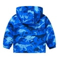 thumbnail image 3 of Hiijoy Infant Boys Cartoon Prints Windbreaker Lightweight Hooded Outerwear Jacket, Sizes 12M-5T, 3 of 3