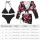 thumbnail image 3 of 1 Juego de traje de baño de dos piezas, trajes de baño de dos piezas para mujer, trajes de baño para mujer, vestidos de baño para playa, talla M, 3 of 7