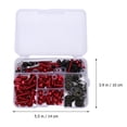 thumbnail image 4 of Jiandong Motorcycle Fairing Bolt 177pcs Motorcycle Fairing Body Bolts Clips Screws Nuts Red(5.51X3.94X1.26Inch), 4 of 10