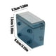 thumbnail image 2 of Caja de almacenamiento de cable de datos transparente portátil | Organizador de cargador compartimentado | Estuche de almacenamiento de cable multifuncional | Sujetador de cable de carga sin enredos, 2 of 5