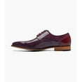 thumbnail image 4 of Stacy Adams Palmento Modified CapToe Oxford Dress Shoes Burgundy Multi 25740-641, 4 of 7