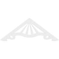 thumbnail image 2 of Ekena Millwork 60"W x 22 1/2"H x 1"P (9/12) Pitch Marshall Architectural Grade PVC Gable Pediment, 2 of 5