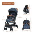 thumbnail image 4 of Cochecito de Bebé Plegable Costway Azul 41 x 72 x 96,5 cm, 4 of 9